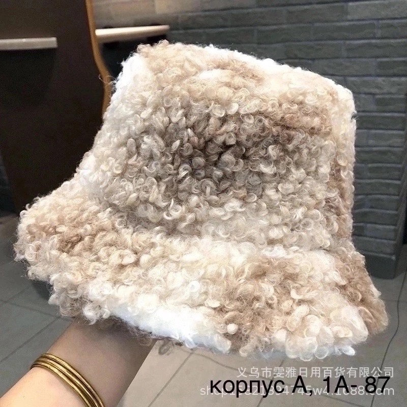 панама меховая,панама из искусственного меха,теплая панама,панама женская зимняя,панама женская теплая