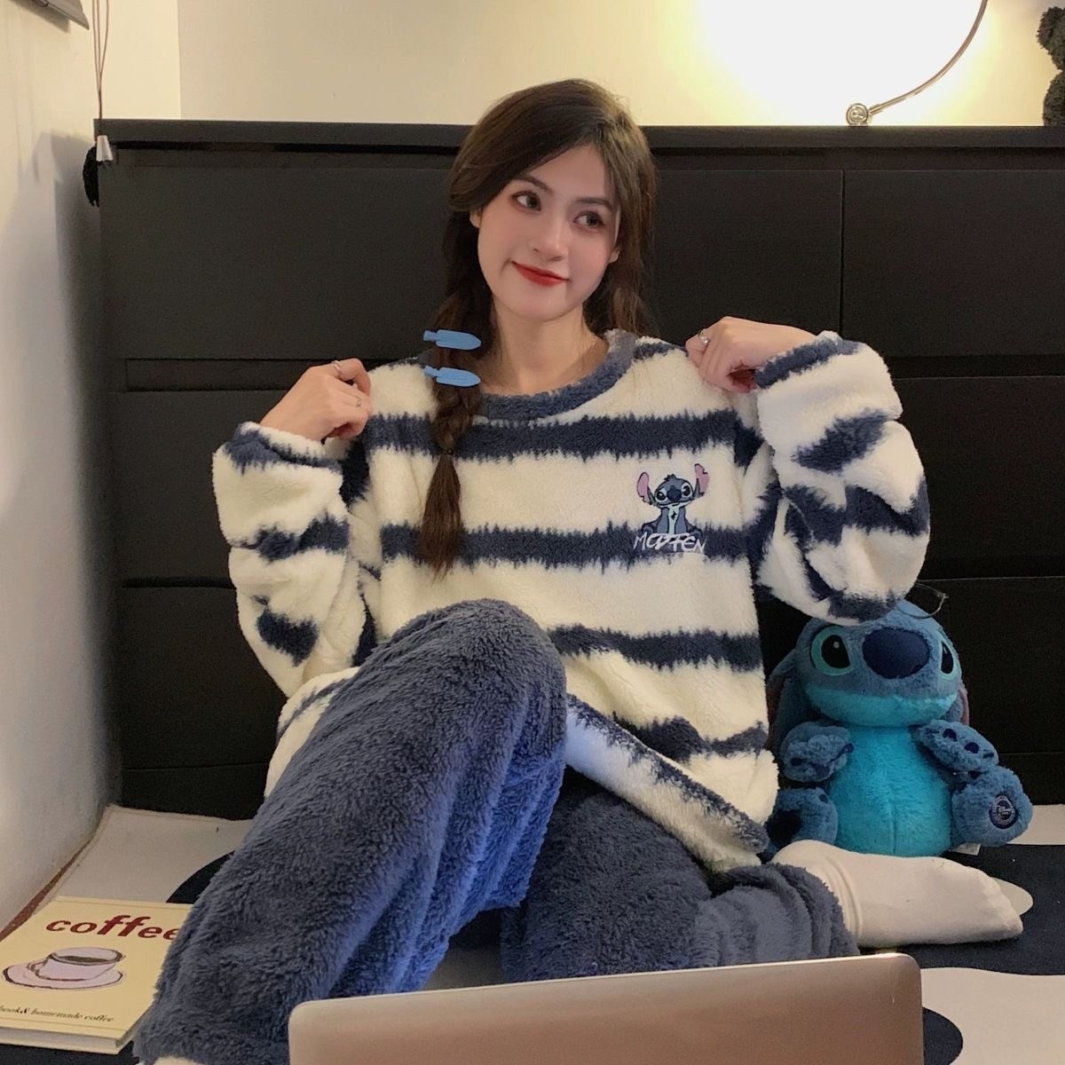 теплая пижама,женский пижама,комплект пижама,пижамы для женщин,зимняя пижама