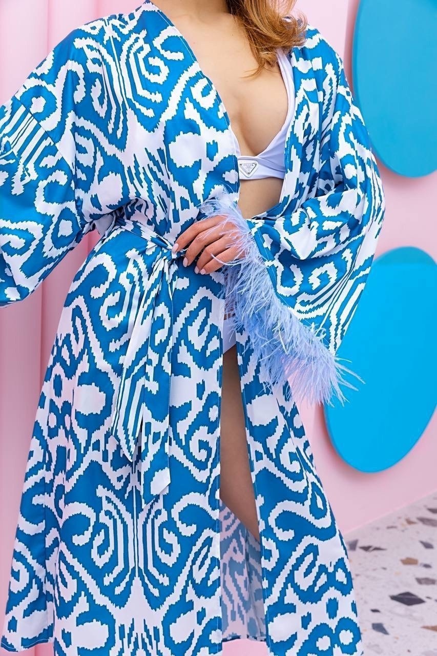 халат кимоно,пляжная накидка,халат узбекский,накидка