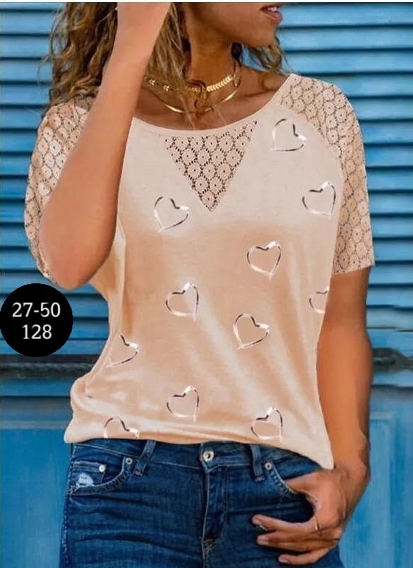 блузка женская,блузка с сердечками,блузка с сердечками женская,блузка кофточка,летние женские футболки