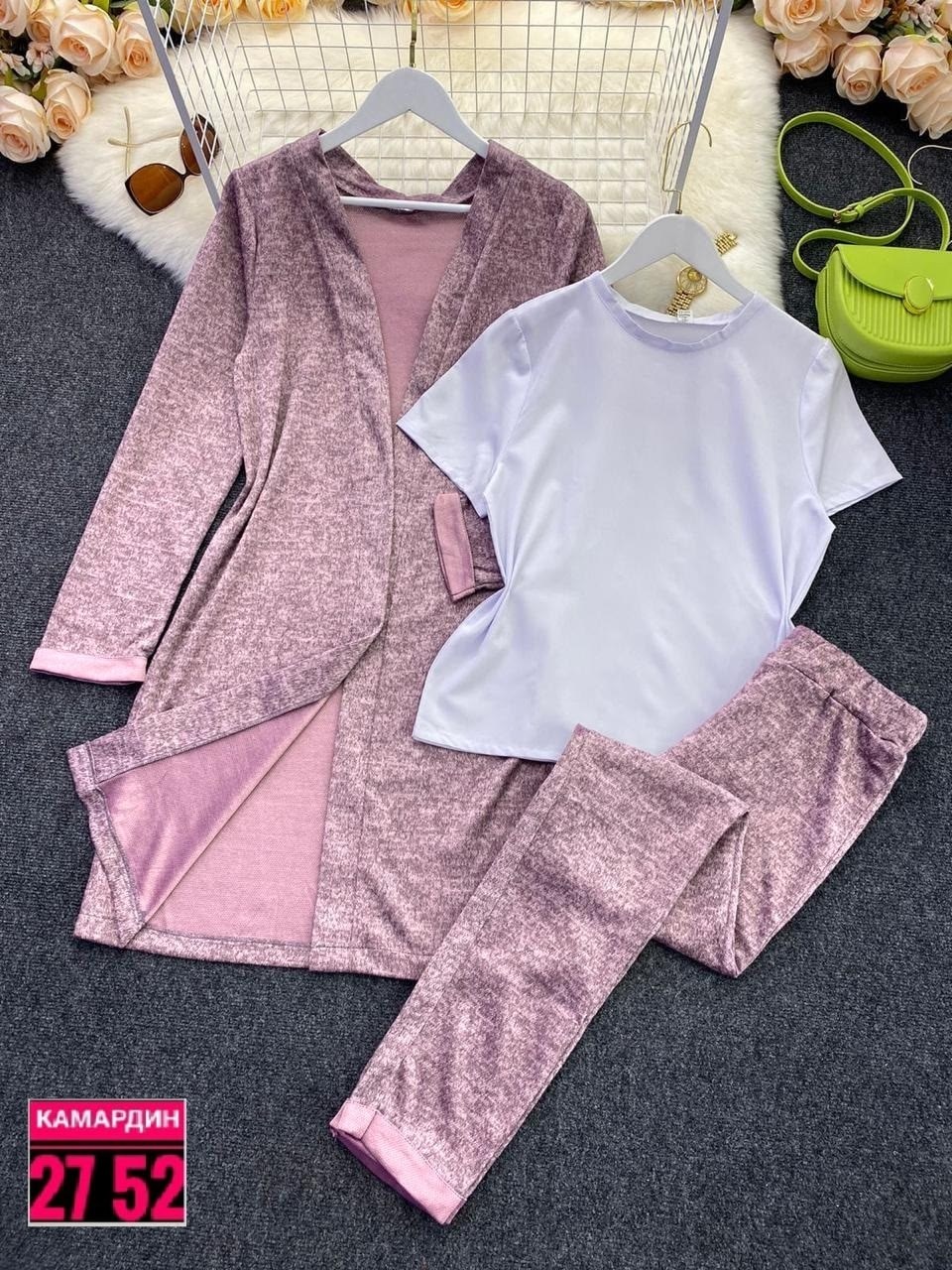 костюм женский тройка,костюм женский тройка с кардиганом,трикотажный женский костюм,костюм брючный тройка женский с длинным кардиганом,костюмы брючные