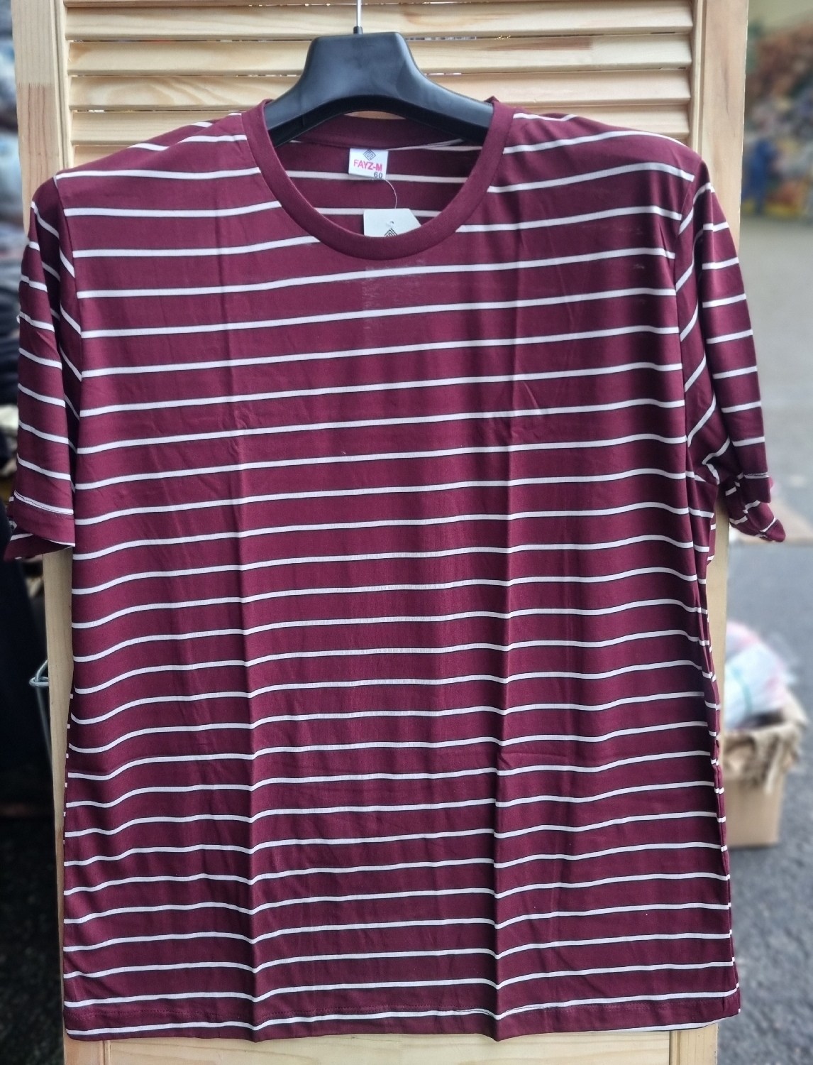 мужские футболки больших размеров в полоску,футболка мужская,футболка в полоску,бордовая футболка,футболка в красную полоску мужская