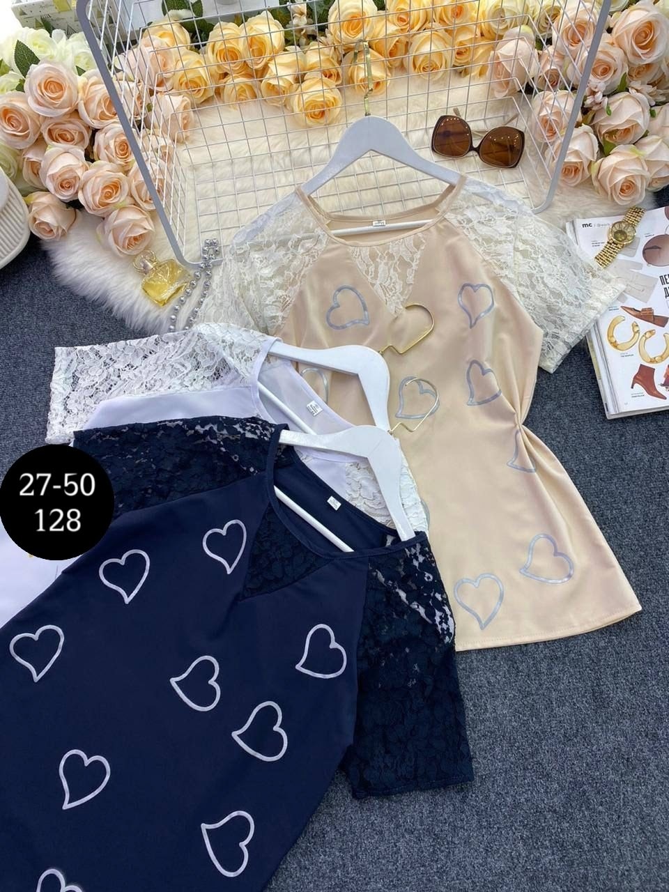 блузка женская,блузка с сердечками,блузка с сердечками женская,блузка кофточка,летние женские футболки