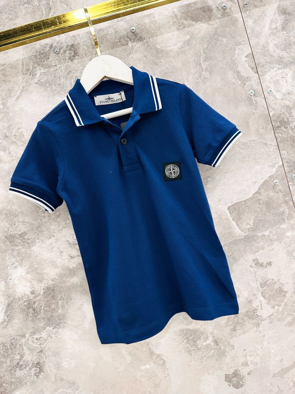 поло stone island,stone island junior,stone island,поло стон айленд синяя,поло с