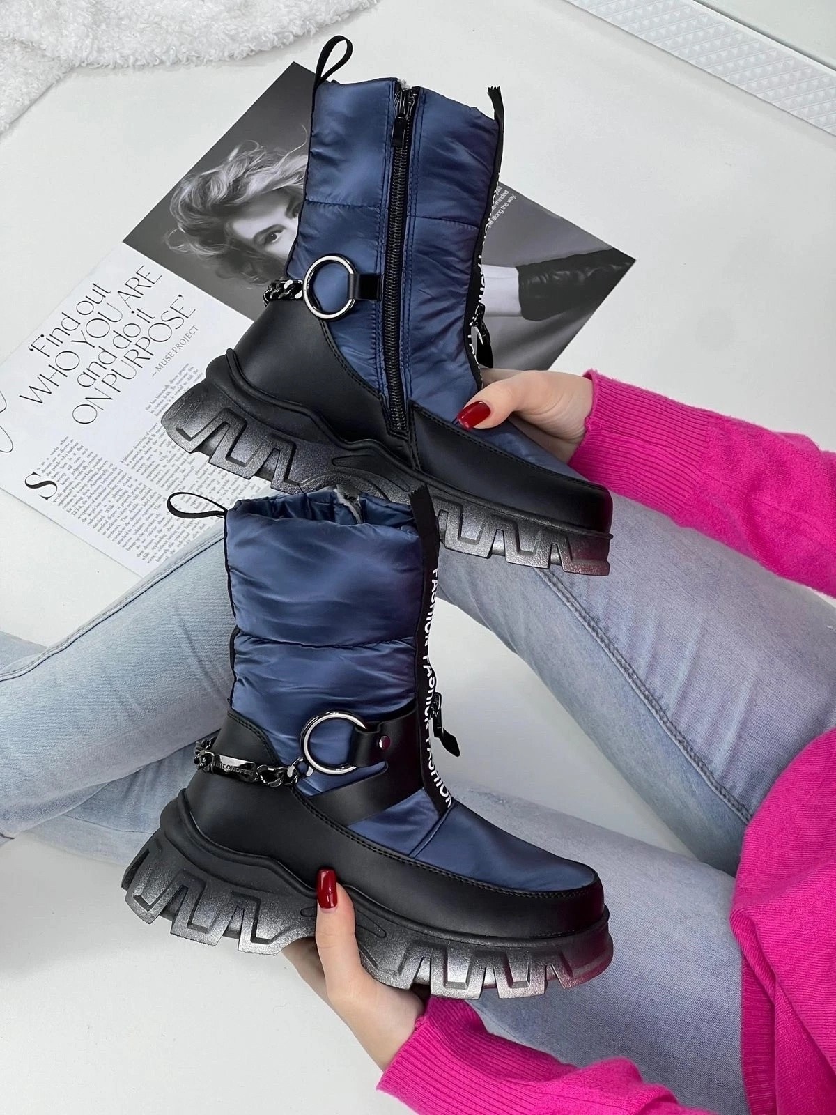 ,женские дутики,сапожки,дутики ,теплые дутики