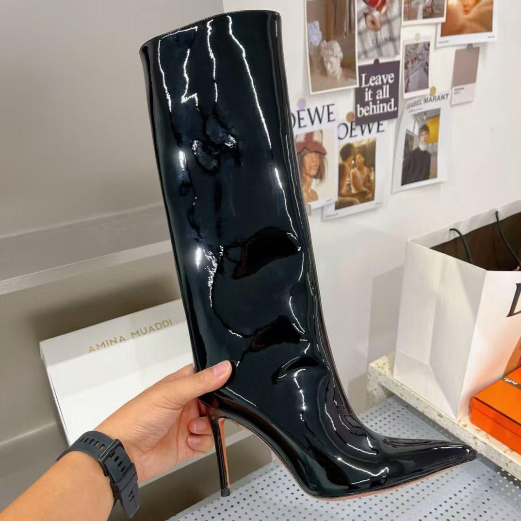 лакированные сапоги,лаковые сапоги,лаковые сапоги женские,женские сапоги,сапоги из лакированной кожи