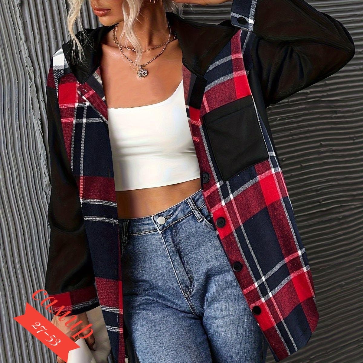 клетчатая куртка,рубашка в клетку женская,рубашка клетчатая,рубашка в клетку,повседневная куртка