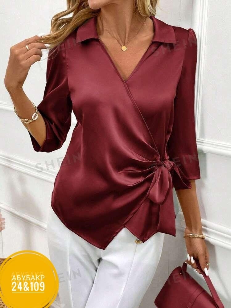 блузка элегантная,повседневная блуза,женская блуза,модная блузка,блузки из атласа