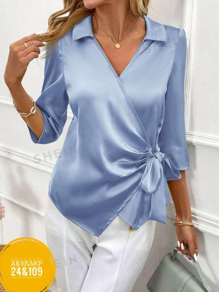 блузка элегантная,повседневная блуза,женская блуза,модная блузка,блузки из атласа