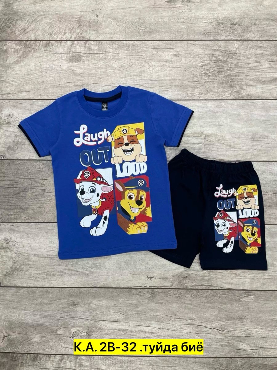 ,костюм футболка с шортам,детские одежда,костюм футболка с шортами детский,детский костюм