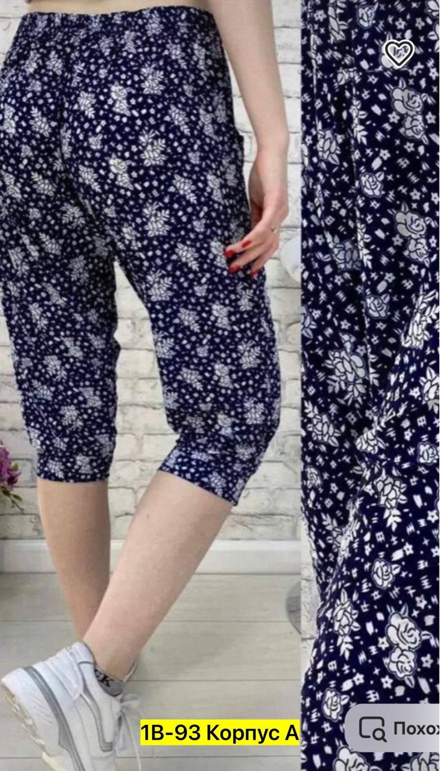 бриджи в цветочек,бриджи женские,капри леггинсы,женские брюки большие размеры,брюки бриджи