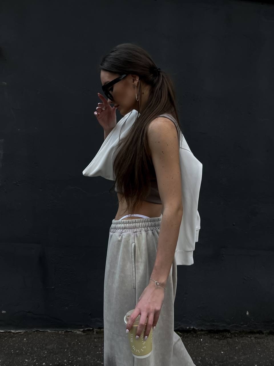 широкие брюки,модные брюки,широкие штаны,костюм с брюками палаццо,брюки комплект