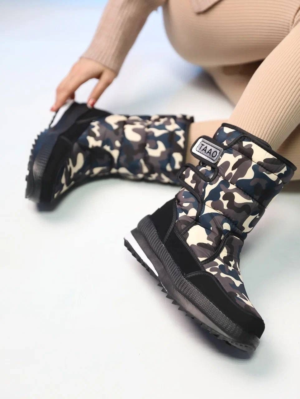 ,зимние сапоги, женская зимняя,сапоги водонепроницаемые,женские зимние сапоги