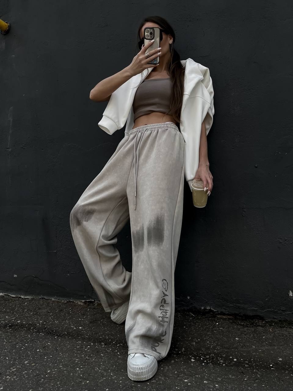 широкие брюки,модные брюки,широкие штаны,костюм с брюками палаццо,брюки комплект