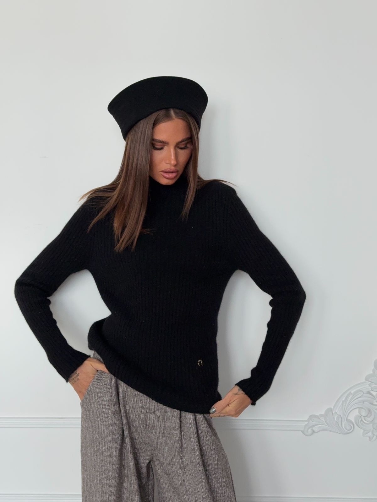 свитер,водолазка женская,женские кофты,свитер с воротником,свитера женские