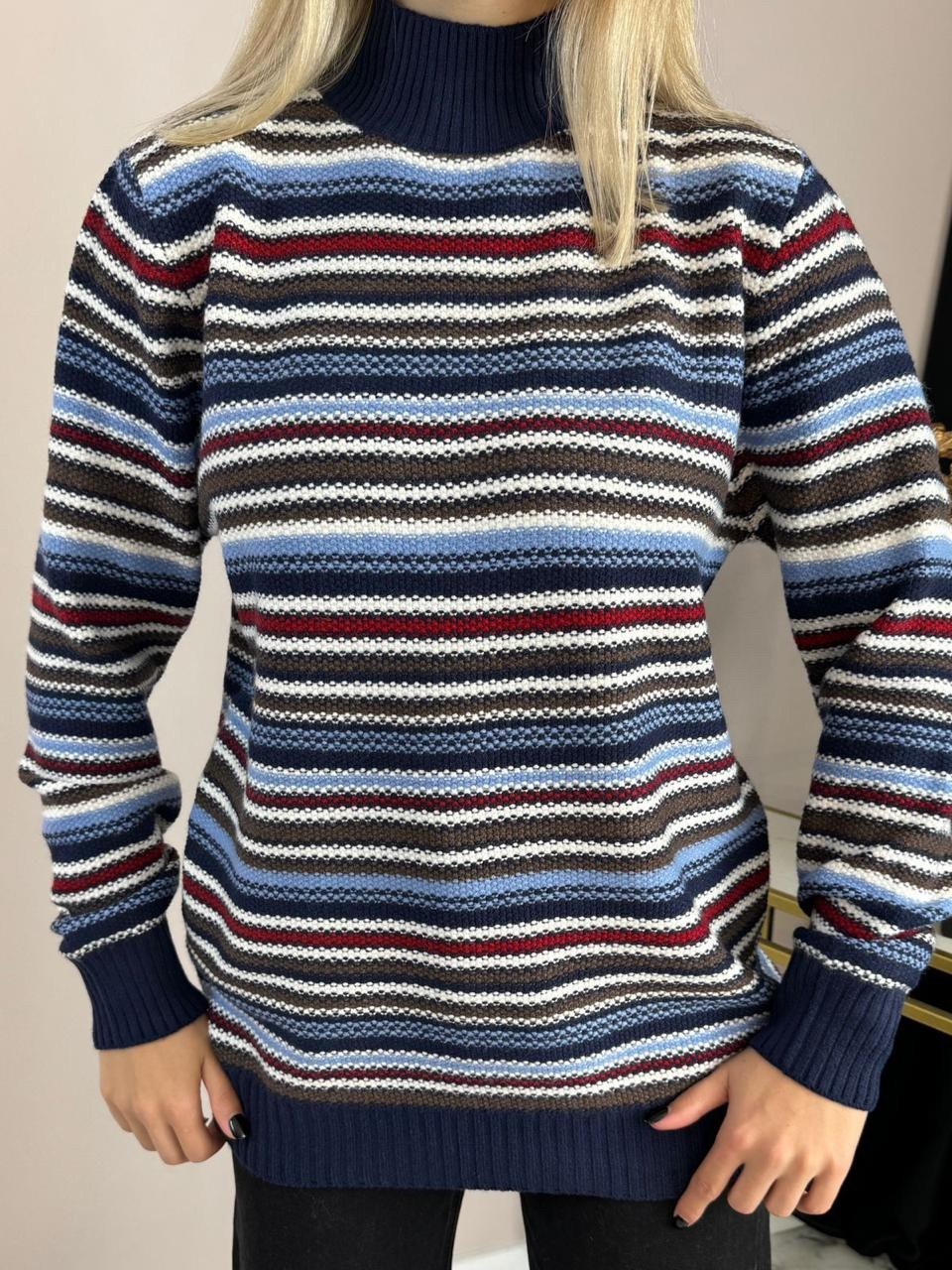 джемпер вязаный в полоску,свитер джемпер вязаный,свитер в полоску,свитер джемпер,джемпер свитер женский