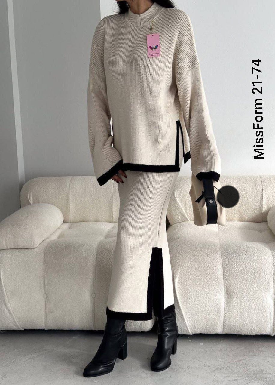 женский костюм с юбкой,вязаный костюм с юбкой,женские костюмы,костюмы с юбкой,трикотажные костюмы с юбкой