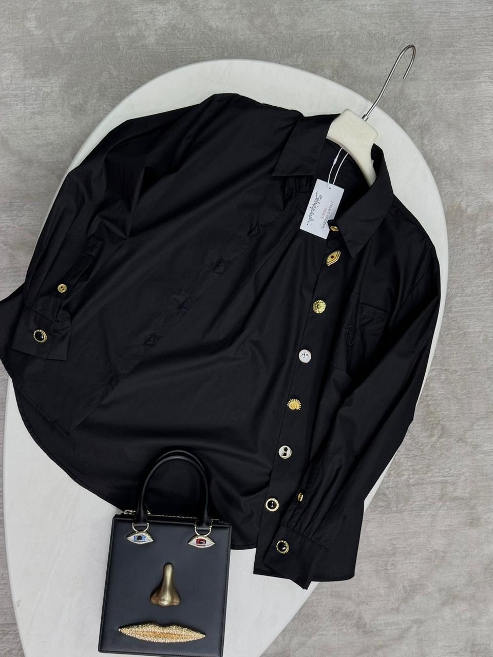 стильная блуза,женские рубашки,черная рубашка,черная рубашка женская,рубашка стильная