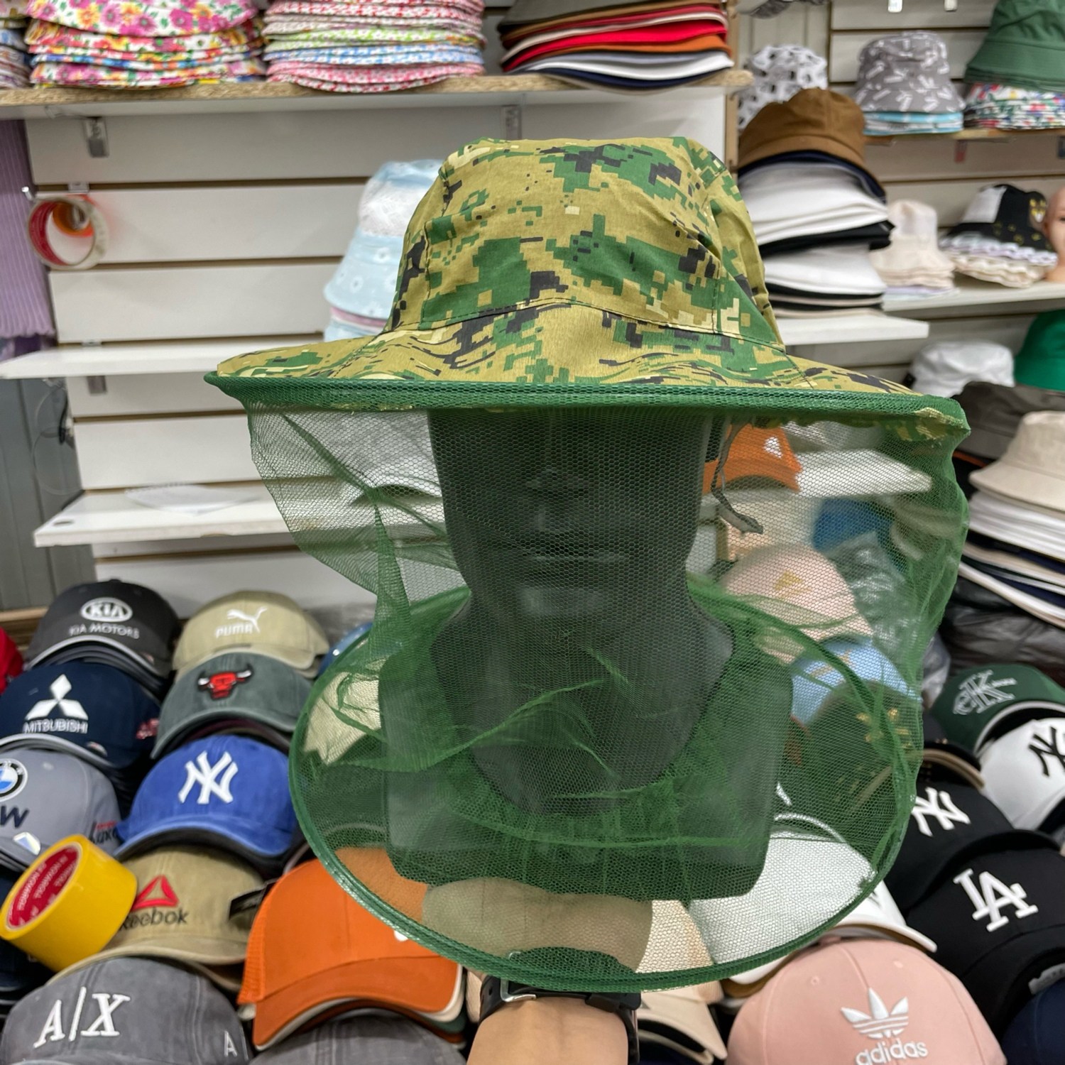 шляпа с противомоскитной сеткой,антимоскитная камуфляжная шляпа,панама антимоскитная накомарник,москитная панама-накомарник,панама накомарник