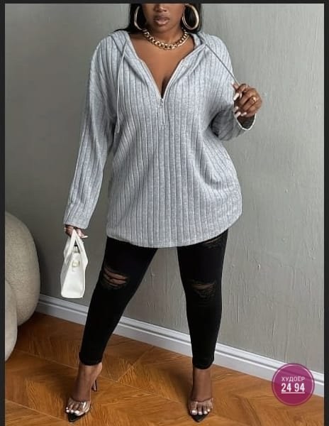 кофта женская,трикотажный свитер с капюшоном,женский джемпер,пуловер с капюшоном,вязаный пуловер