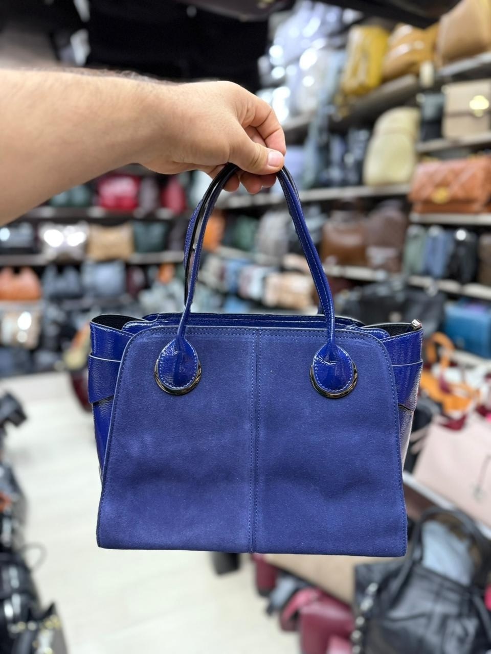 замшевая сумка,сумка,сумка женская замшевая,сумка модная,эконика синяя сумка