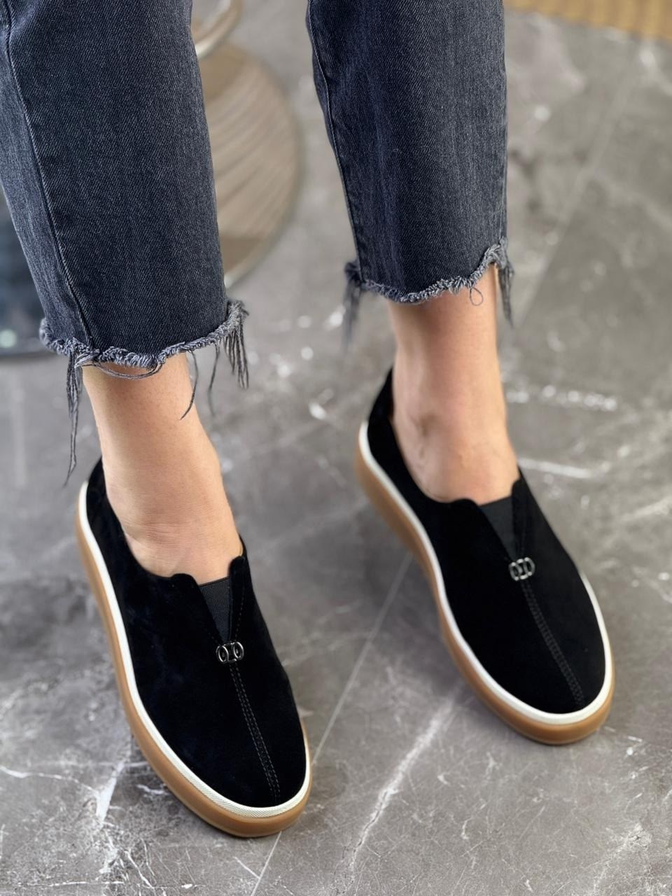 ,мокасины женские замшевые черные,лоферы замш,лоферы женские замшевые черные,слипоны женские