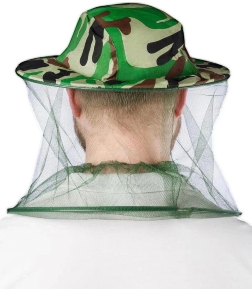 шляпа с противомоскитной сеткой,антимоскитная камуфляжная шляпа,панама антимоскитная накомарник,москитная панама-накомарник,панама накомарник