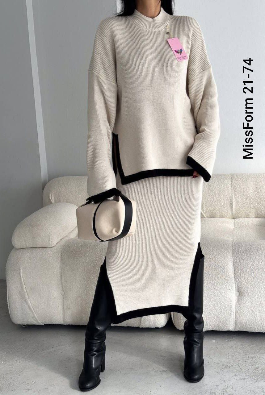 женский костюм с юбкой,вязаный костюм с юбкой,женские костюмы,костюмы с юбкой,трикотажные костюмы с юбкой