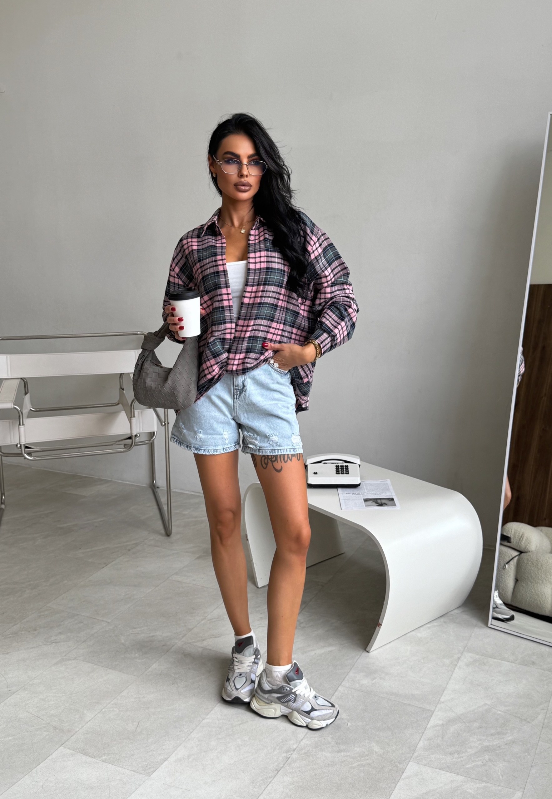 рубашка в клетку женская оверсайз,рубашка в клетку,шорты женские,рубашка в клетку женская,рубашка женская