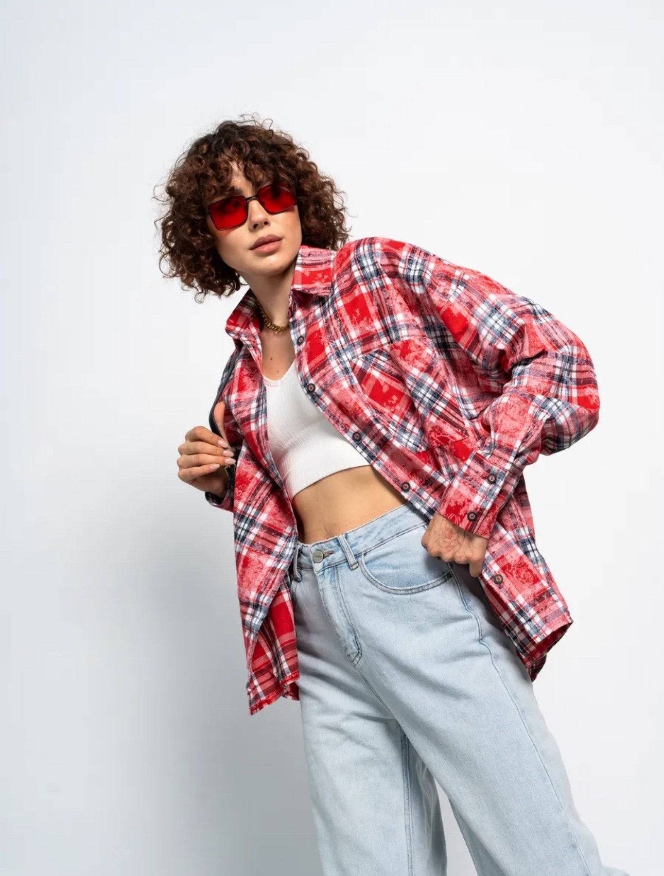 рубашка в клетку женская,рубашка в клетку оверсайз женская,рубашка женская,стильная женская рубашка,рубашка клетчатая