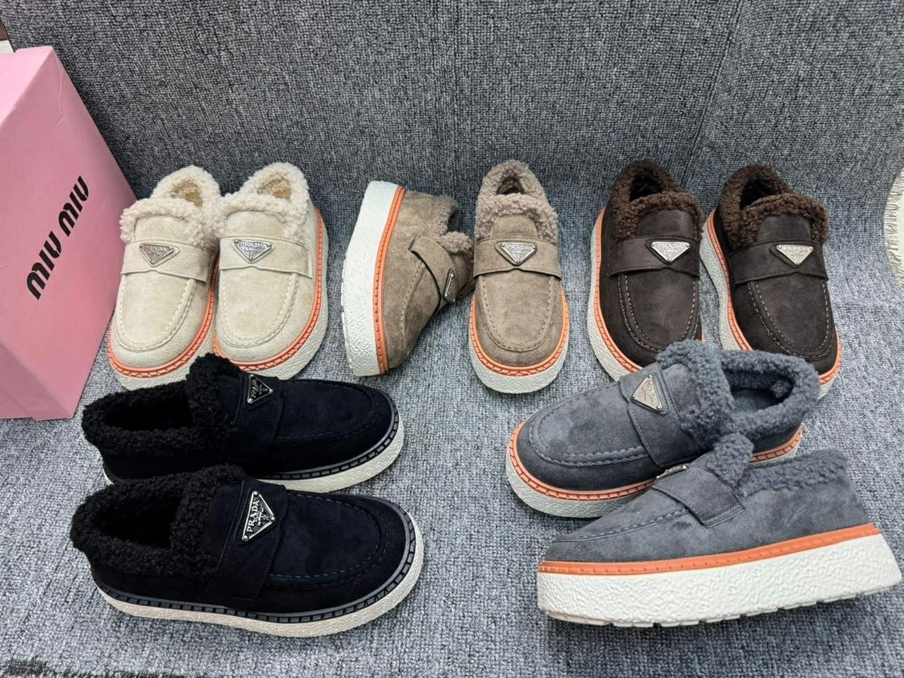 ,лоферы зимние замшевые,лоферы зимние женские,лоферы prada,зимние лоферы