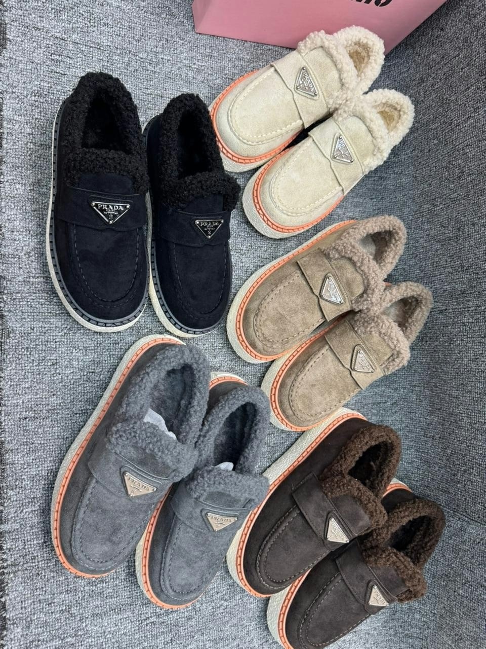 ,лоферы зимние замшевые,лоферы зимние женские,лоферы prada,зимние лоферы