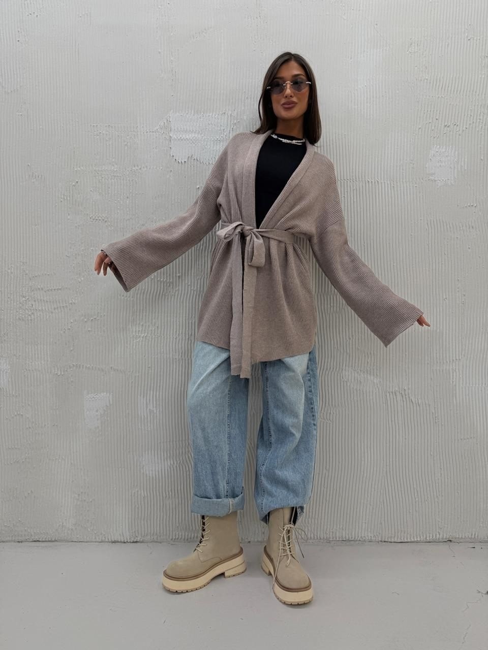 кардиган,объемный кардиган,стильные кардиганы,серый кардиган,кардиган оверсайз