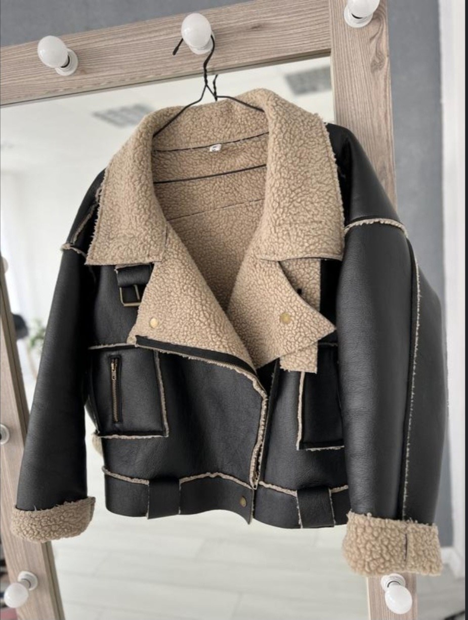 дубленка авиатор,дубленка женская,стильная дубленка,дубленка косуха,куртка дубленка