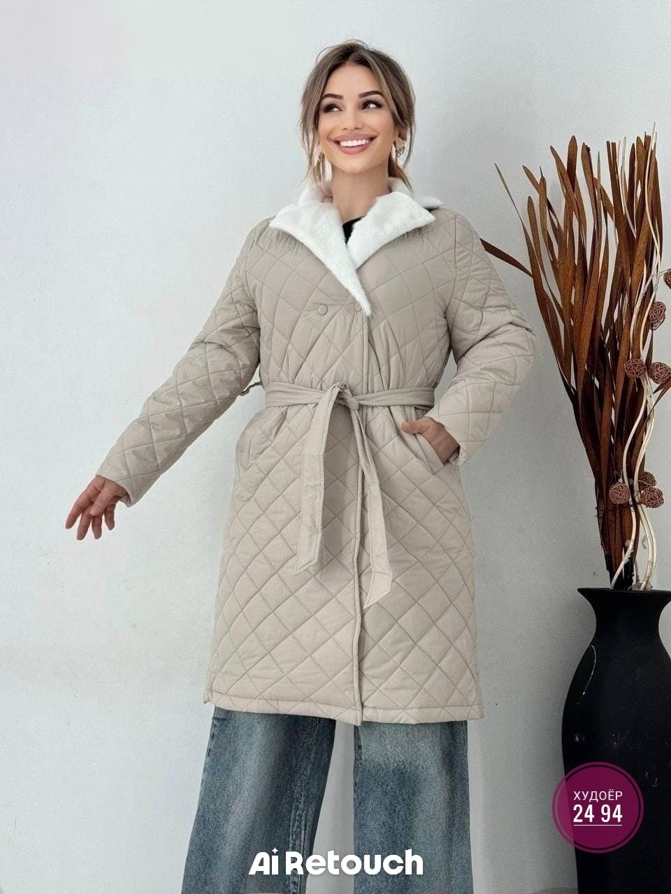 пальто стеганое,стеганое женское пальто,стеганное демисезонное пальто,удлиненная демисезонная куртка,куртка женская