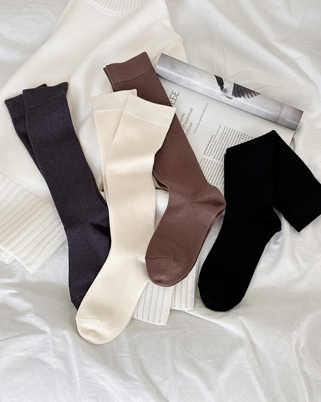 длинные носки,носки повседневные,хлопковые носки,женские носки,модные носки