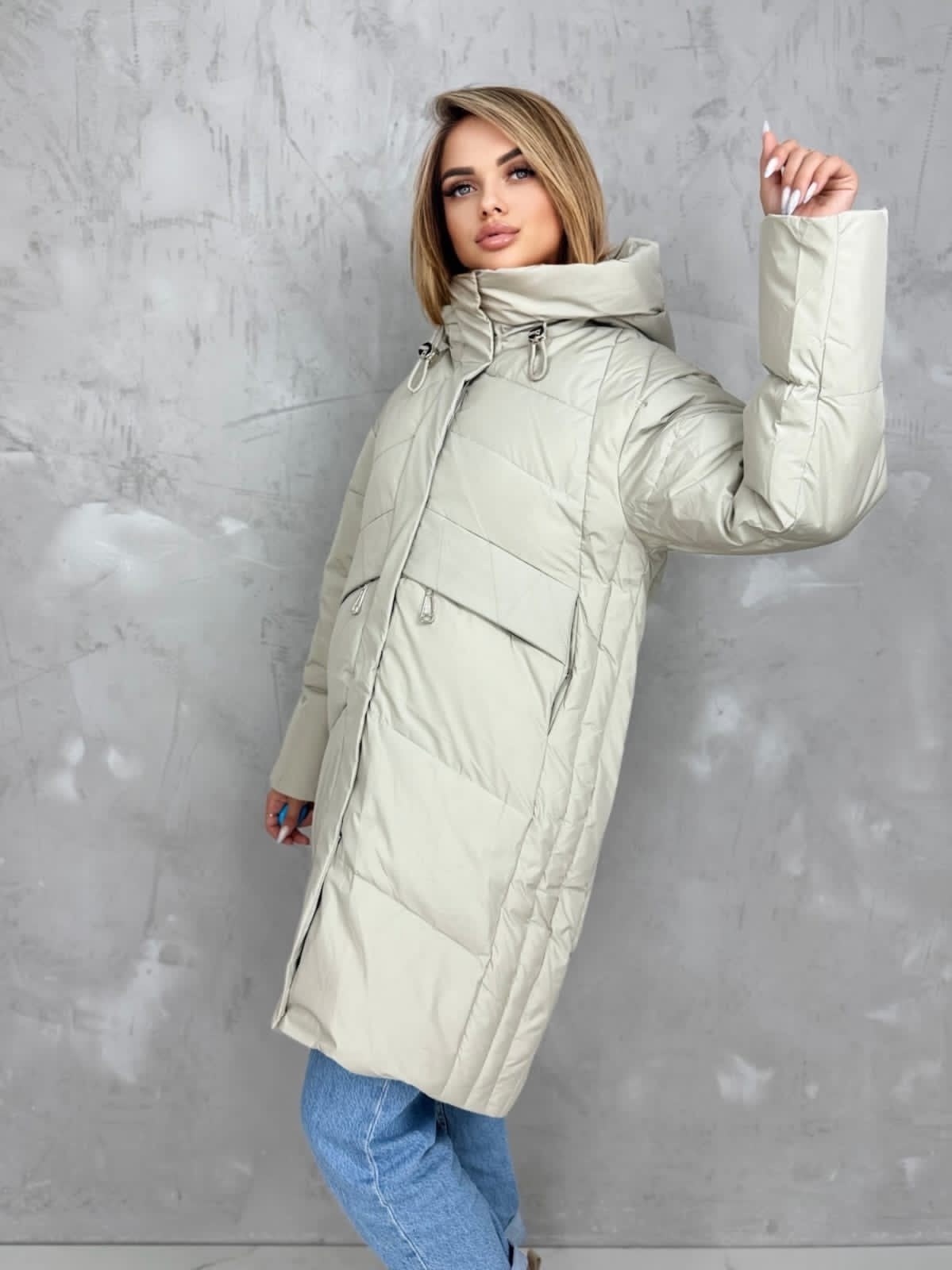 удлиненная куртка,куртка женская,зимние куртки,куртка демисезонная,пуховик удлиненный