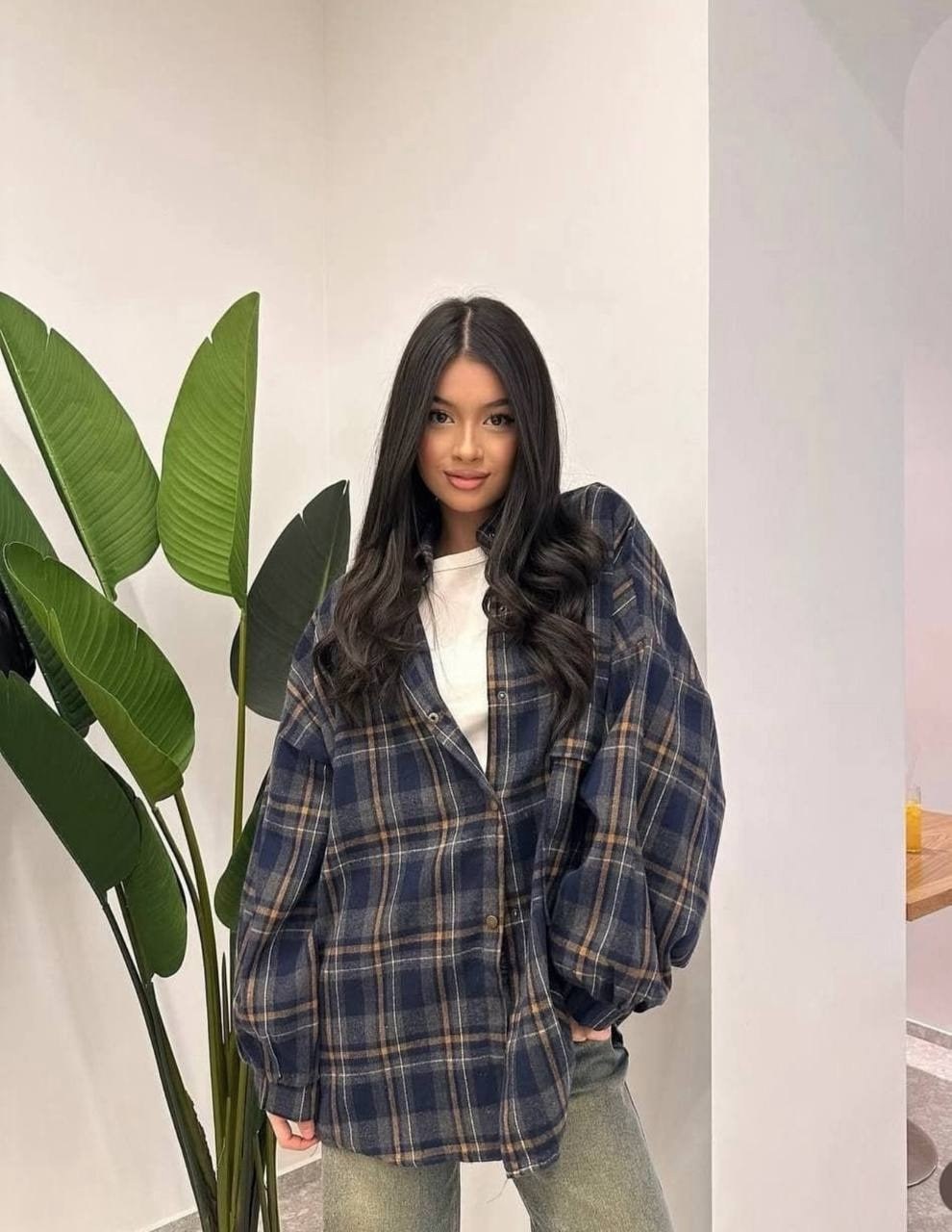 рубашка в клетку оверсайз женская,рубашка в клетку оверсайз,рубашка свободного кроя,оверсайз рубашка,рубашка стильная