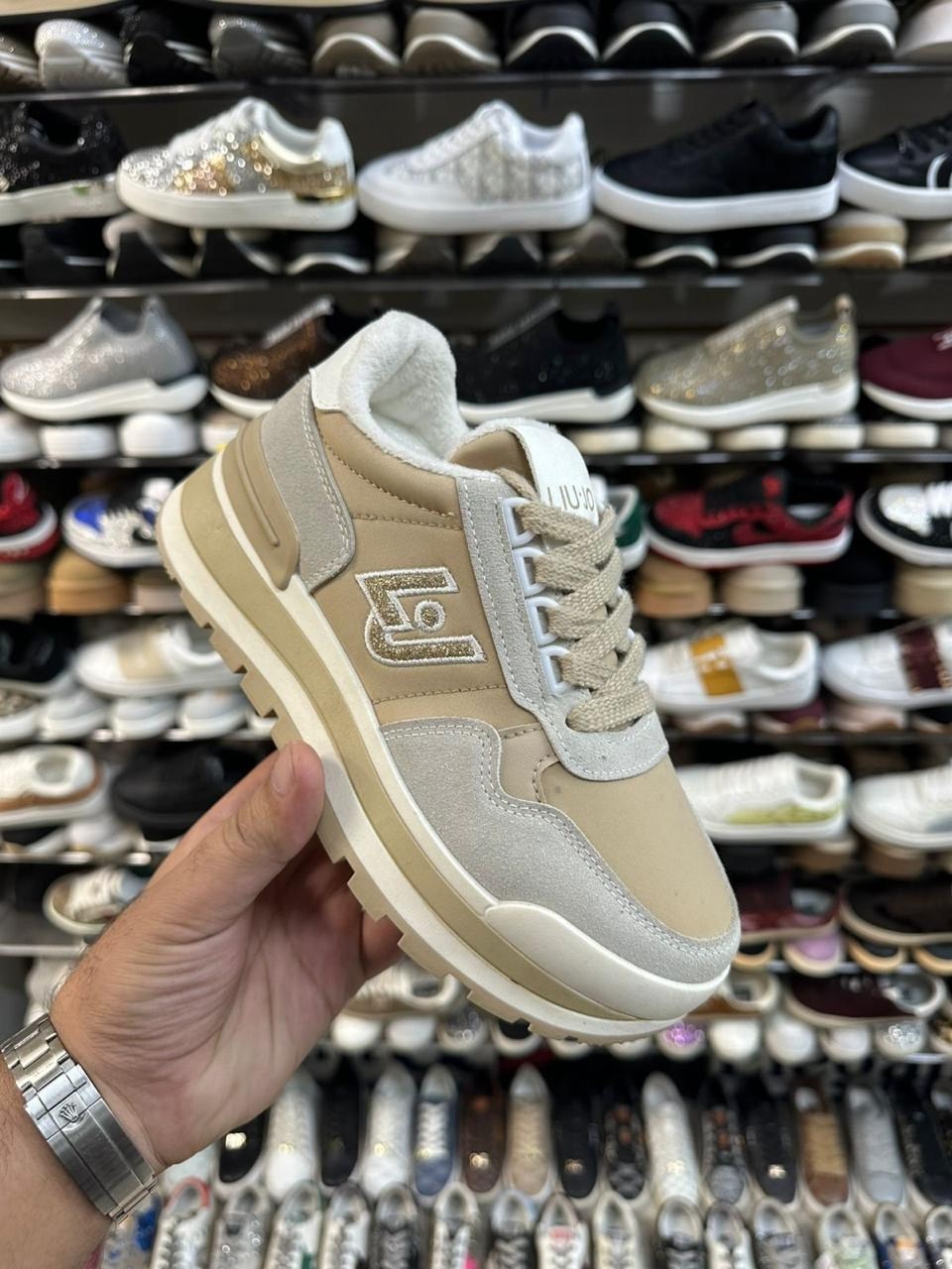 кроссовки женские liu jo,,кроссовки женскиe,кроссовки liu jo,бежевые кроссовки