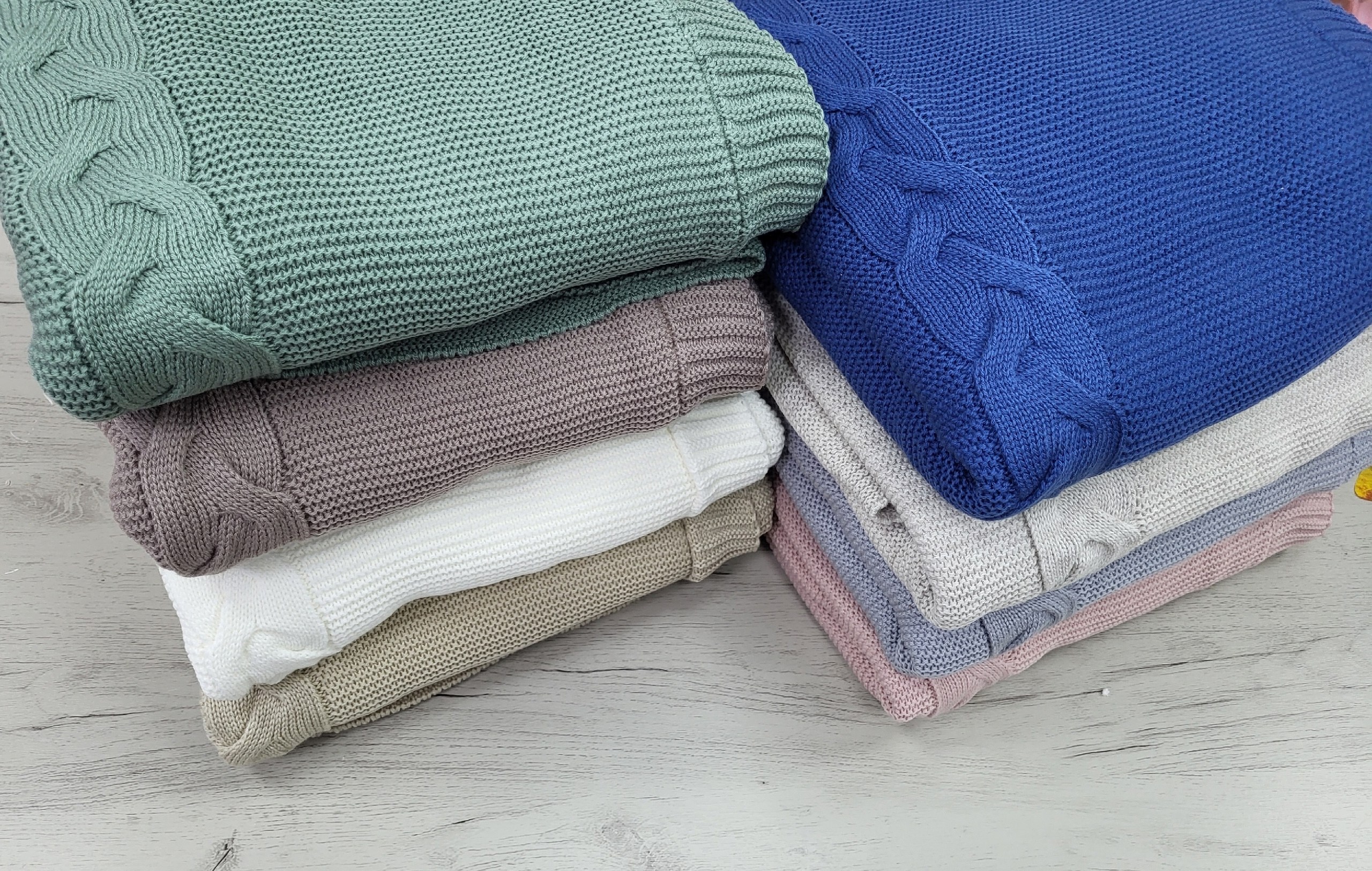 плед для новорожденного,плед детский вязаный,плед для девочки,плед на выписку для новорожденных,конверт плед