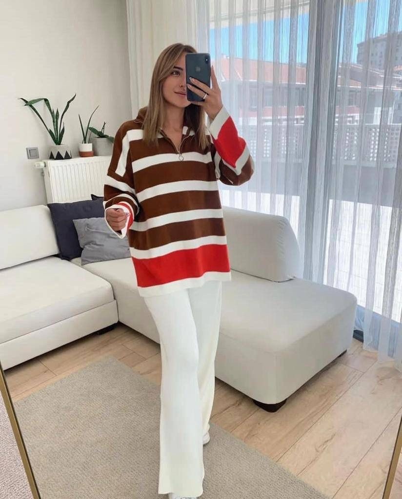 джемпер с полосками,трикотажные костюмы,кофта в полоску,женский свитер в полоску,стильная кофта