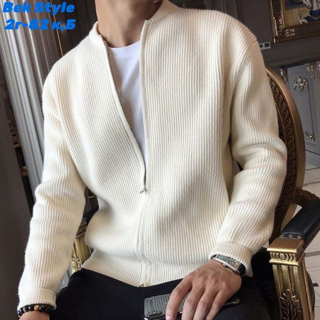 вязаный мужской кардиган,мужские кардиганы,мужской кардиган на молнии,кардиган для мужчин,модные кардиганы