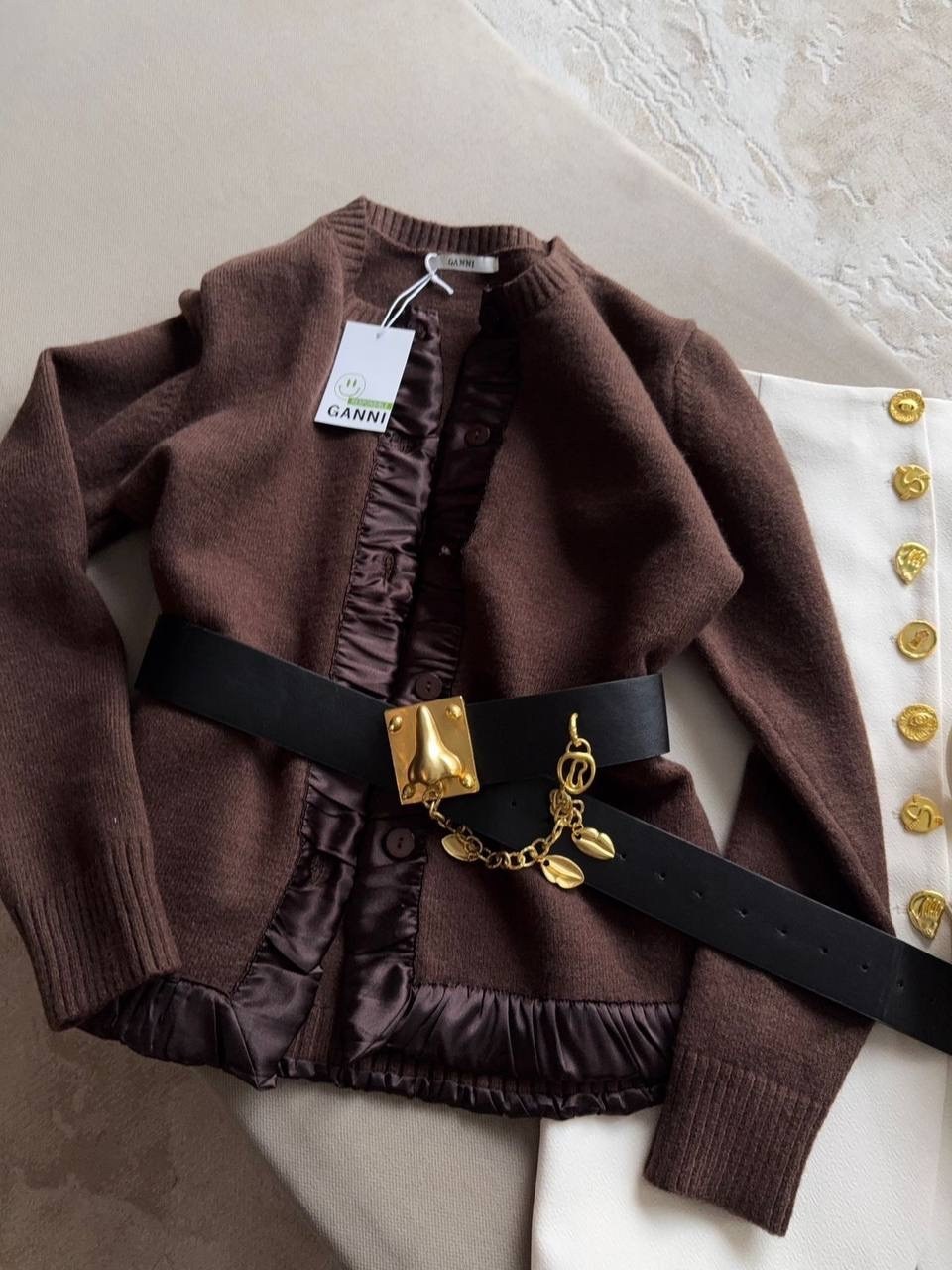 комплекты одежды,кардиган для девочек,одежда модная,комбинированное пальто