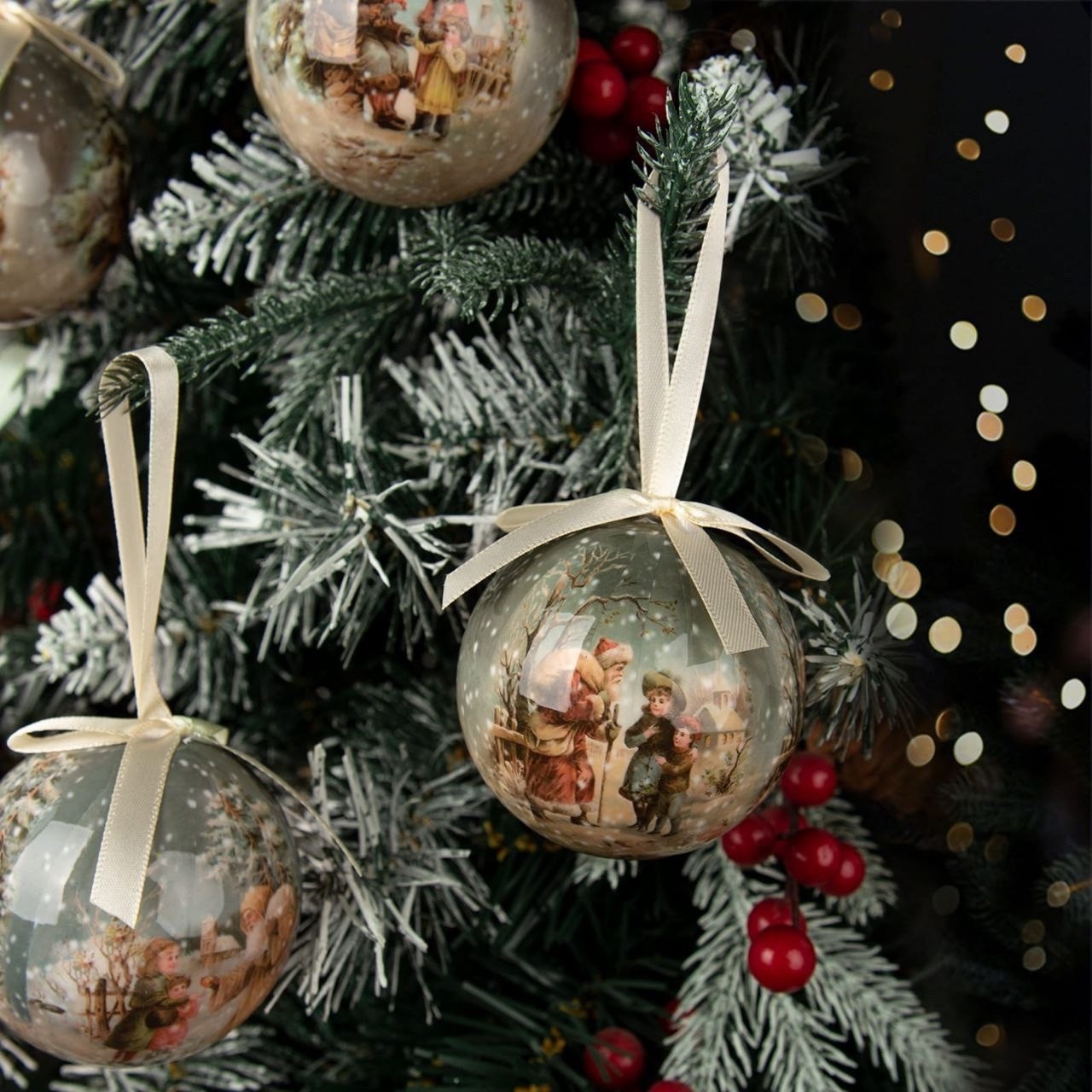 новогодний набор елочных шаров 7 шт,новогодний набор елочных шаров,набор елочных шаров,набор новогодние шары,набор елочных шариков