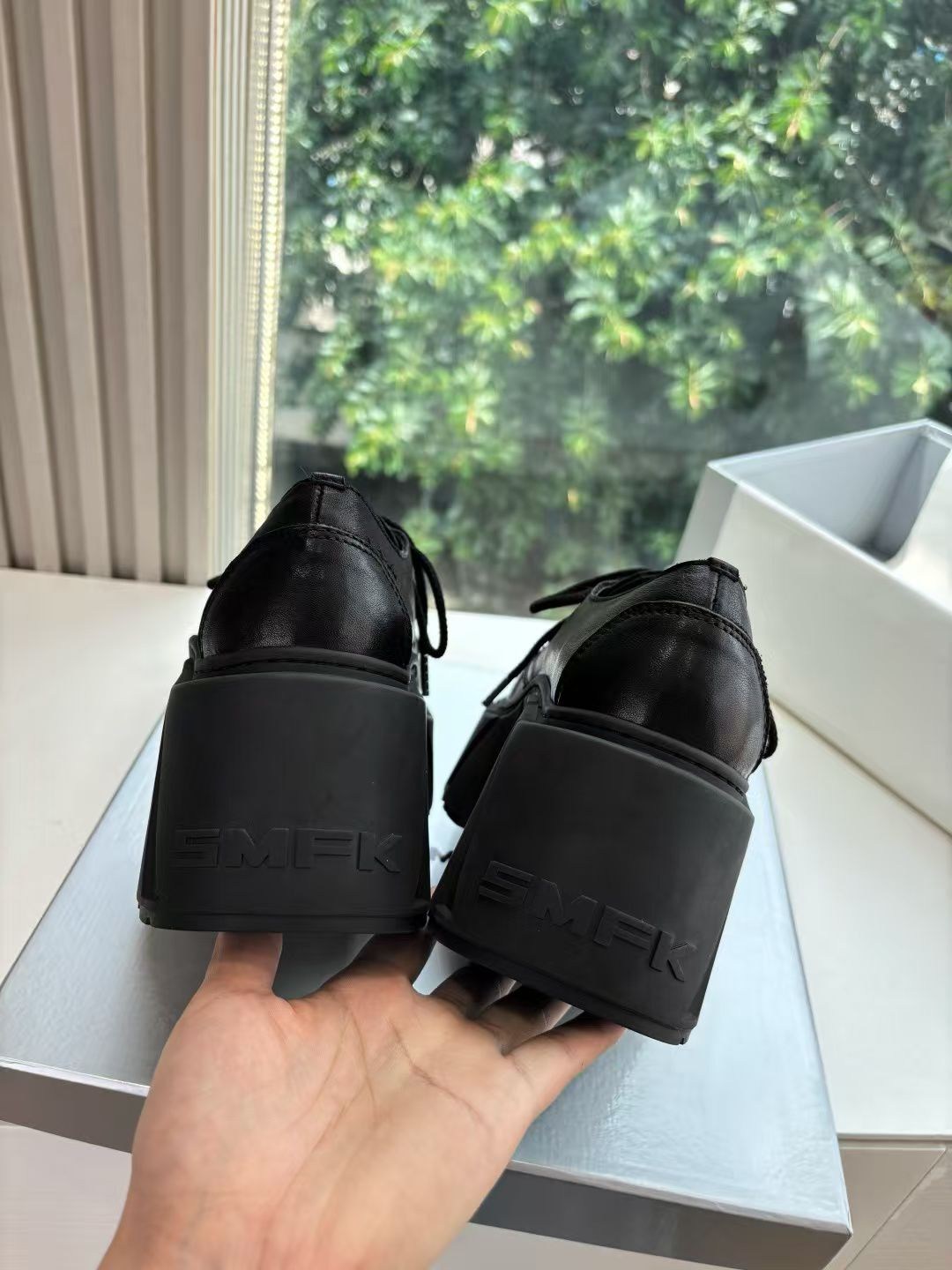 ,туфли в стиле, женская,туфли на толстой подошве,туфли женские