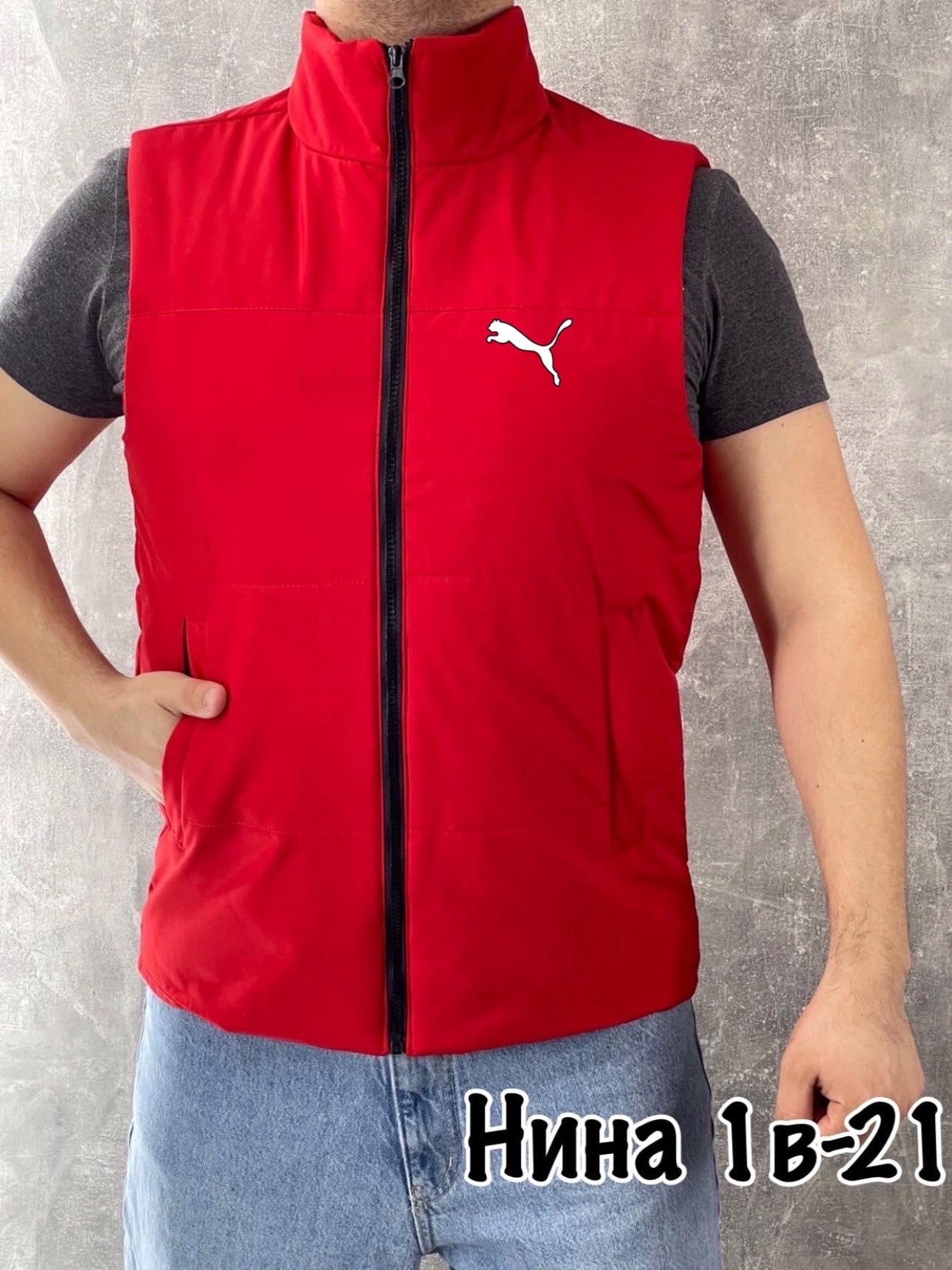 жилетка мужская,мужские жилеты,безрукавка мужская,жилет утепленный мужской puma