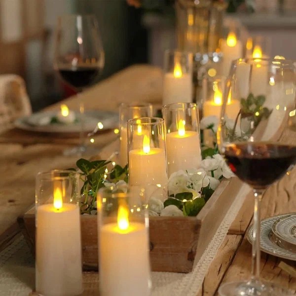 светодиодная свеча,свеча на батарейках,набор свечи светодиодные,искусственные свечи,свеча led