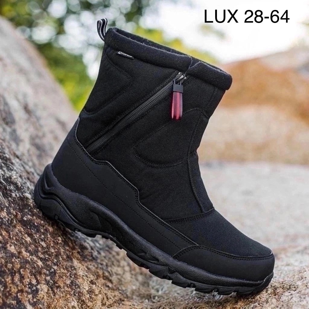 мужские дутики зимние,мужские дутики,,зимняя ,дутики зимние на молнии непромокаемые gogc