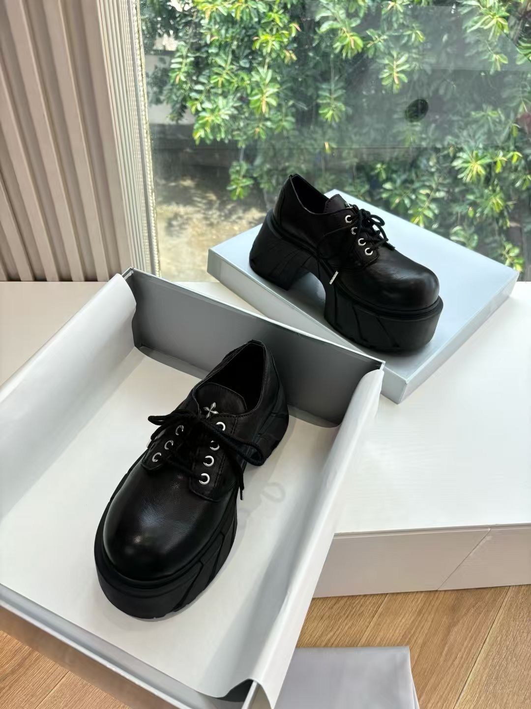 ,туфли в стиле, женская,туфли на толстой подошве,туфли женские