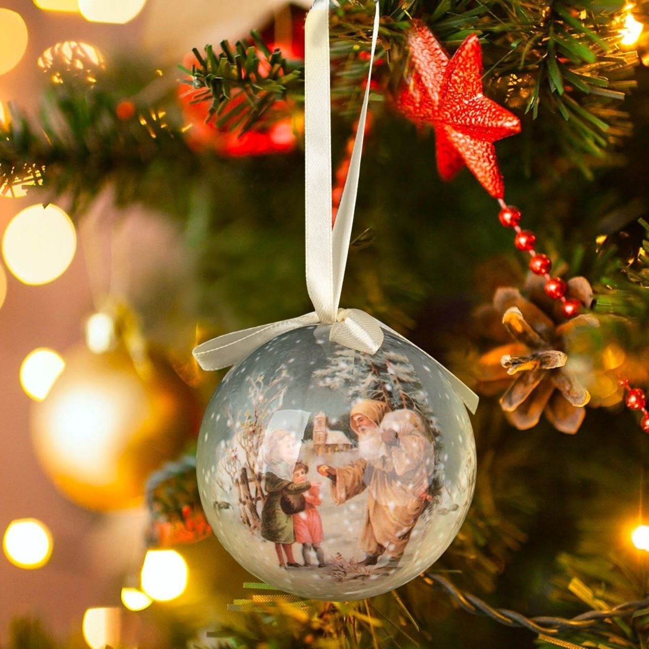 новогодний набор елочных шаров 7 шт,новогодний набор елочных шаров,набор елочных шаров,набор новогодние шары,набор елочных шариков